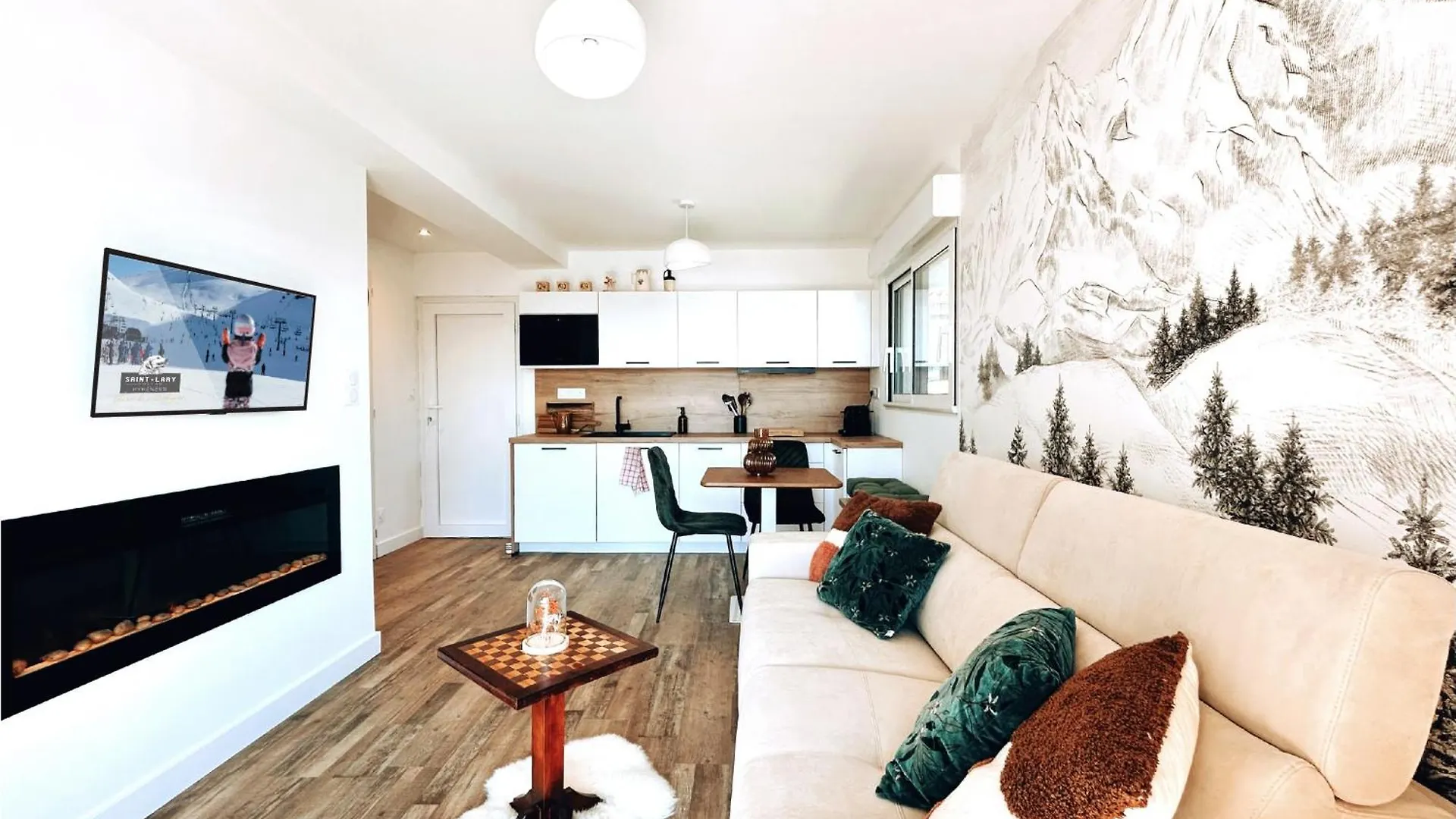 Apt Dans Chalet St Lary 100Mdespistes Classe 4 Etoiles location